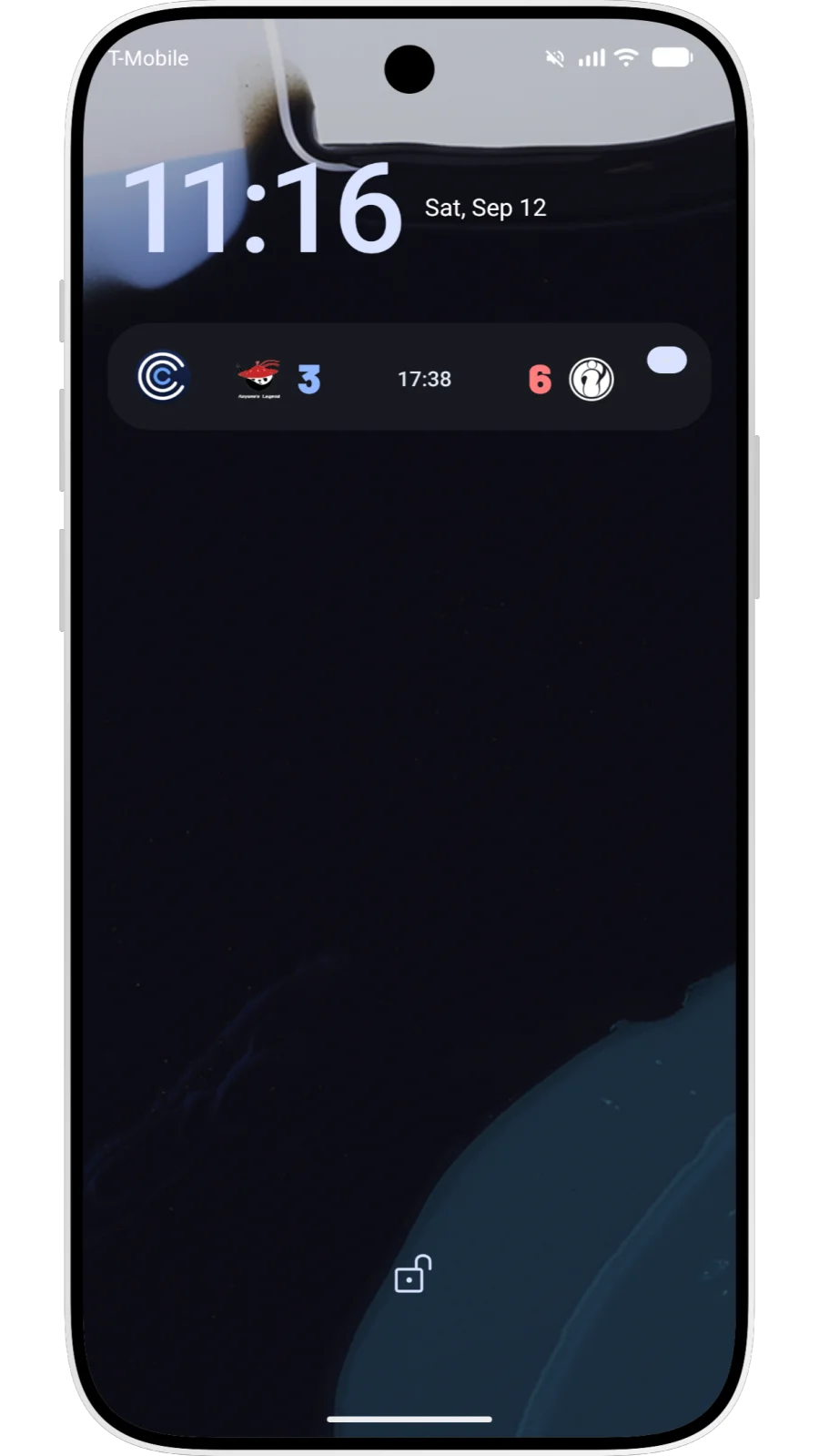 La notification de match de COVER sur l’écran verrouillé d’un téléphone Android